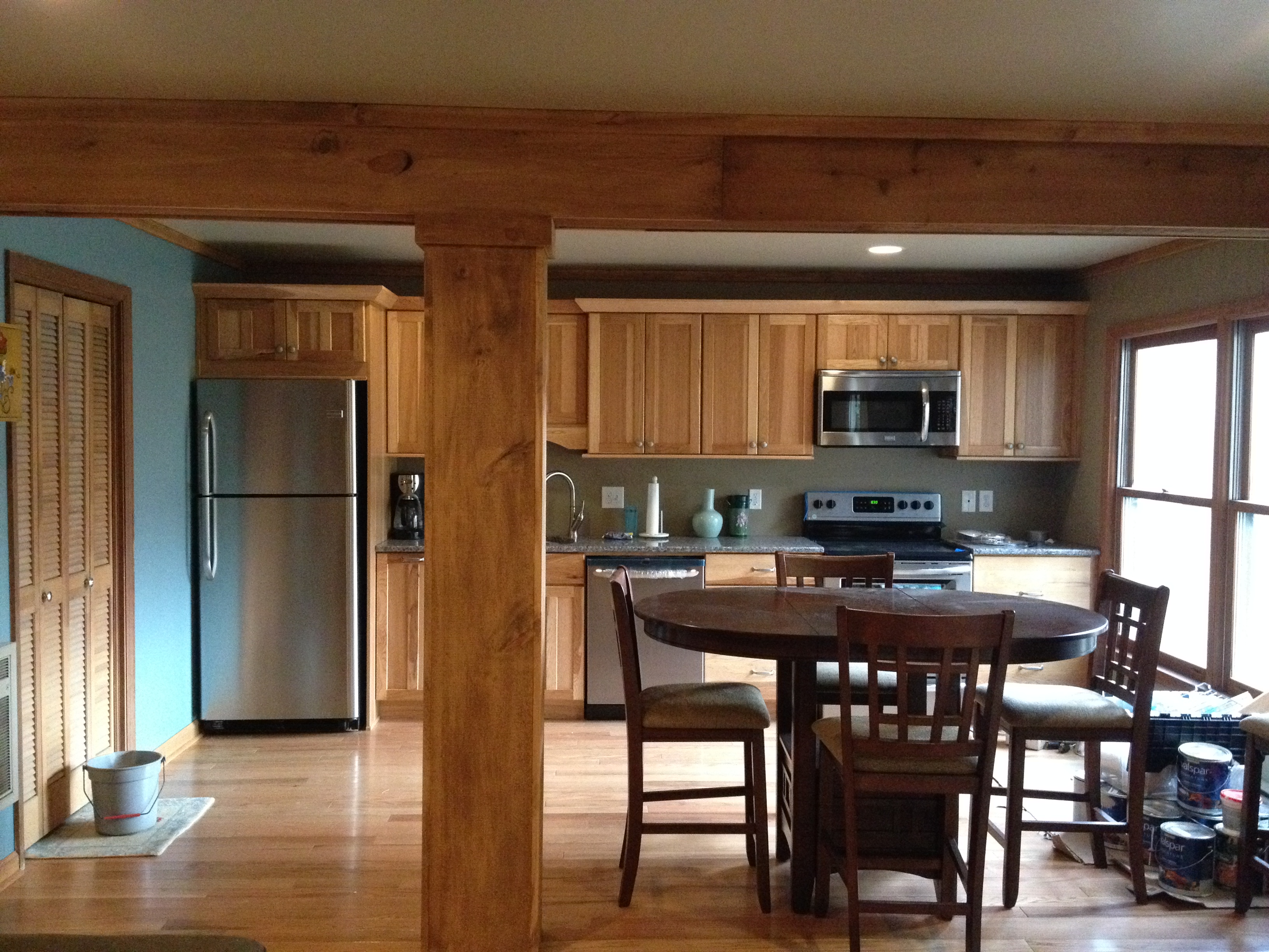 Kitchen and Dining area After Remodel